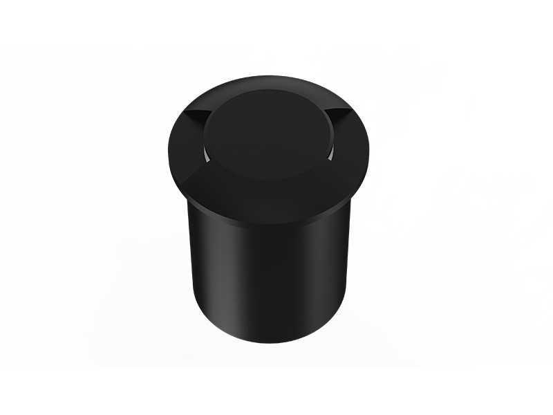 BALIZADOR DE SOLO LED TASCHIBRA BALISE 2 FACHOS 2W 3000K PRETO