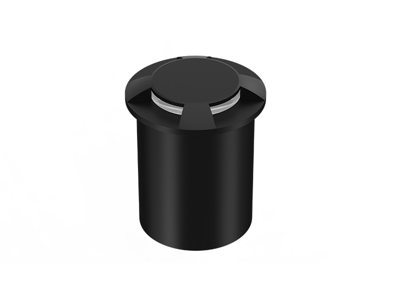 BALIZADOR DE SOLO LED TASCHIBRA BALISE 4 FACHOS 2W 3000K PRETO