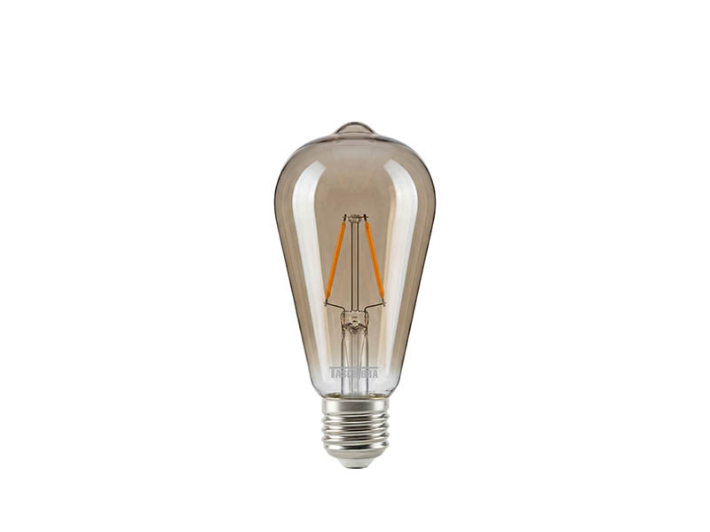 LÂMPADA LED FILAMENTO VINTAGE ST64 AUTOVOLT FUMÊ