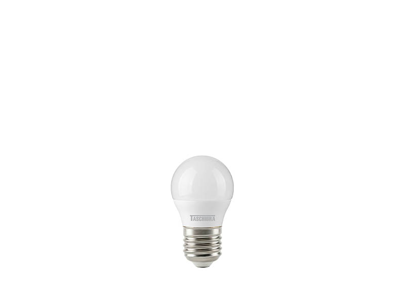 LÂMPADA LED BOLINHA TBL 40 LEITOSA / 4,8W 6500K