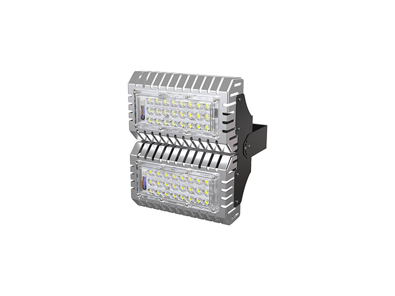 PROJETOR LED TASCHIBRA SIRIUS 135W 2/90° SOB. DIM 0-10V IP66 5000K PRETA