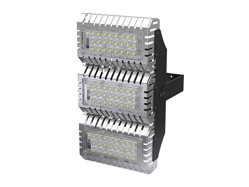 PROJETOR LED TASCHIBRA SIRIUS 200W 3/30° SOB. DIM 0-10V IP66 4000K PRETA