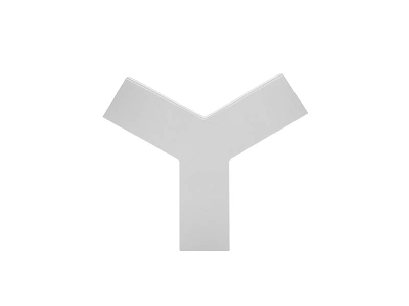 CONECTOR METRIC TASCHIBRA Y 3 VIAS BRANCA