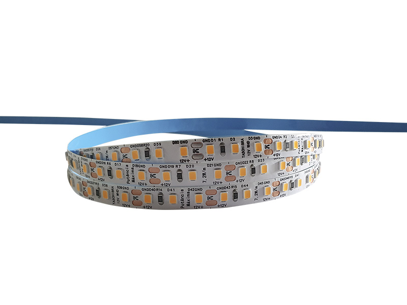 FITA LED PRO 7,2W 120LEDS/M 5M 12V IP20 2700K