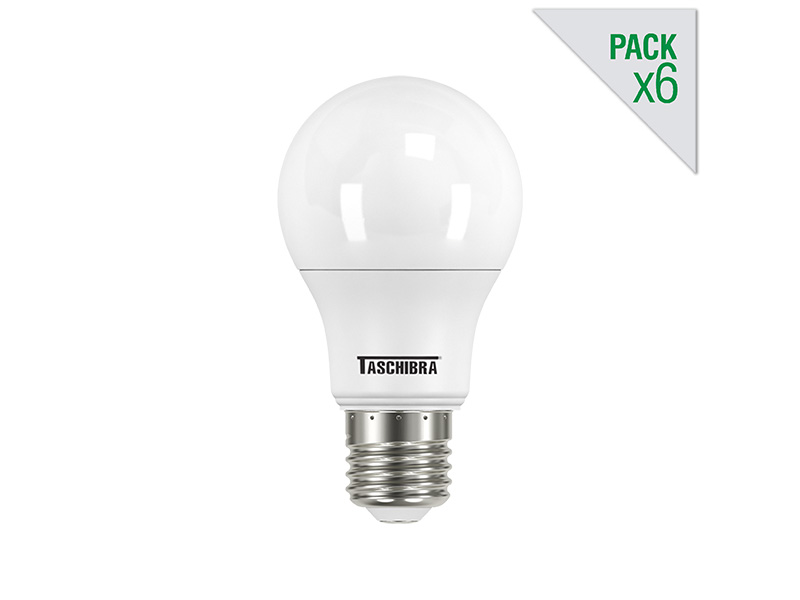 LÂMPADA LED TKL 60 / 9W 6500K PACK X6