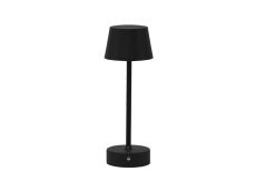 Imagem do produto LUMINÁRIA DE MESA LED TASCHIBRA LOUVRE RECARREGÁVEL PRETO na categoria ABAJUR