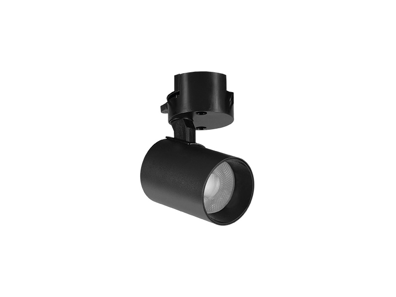 SPOT PLAFON LED DOPPIO MR16 7W 3000K PRETO