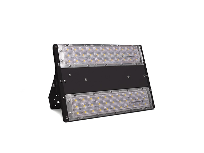 PROJETOR LED TASCHIBRA BRAVO 150W 2/90º SOB DIM 0-10 IP66 5000K PRETA