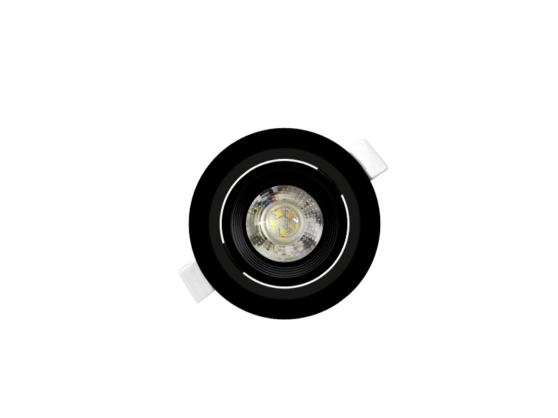 SPOT EMBUTIR REDONDO ALLTOP LED MR16 5W 3000K 38º  PR