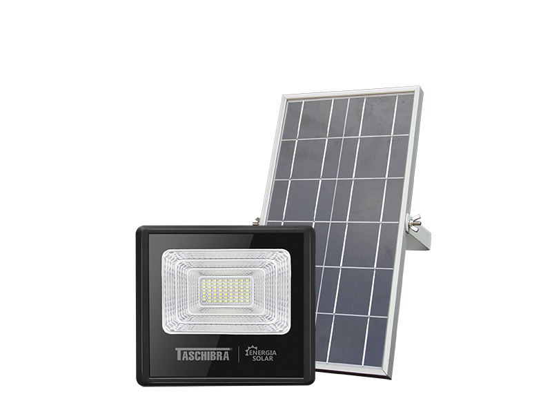 Imagem do produto REFLETOR LED SOLAR TR SUN 25W 6500K PRETO na categoria REFLETOR LED