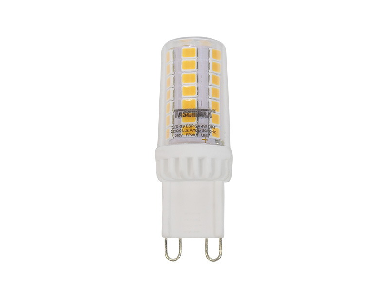 LÂMPADA LED G9 ESPIGA 4W 220V 2200K DIMERIZÁVEL