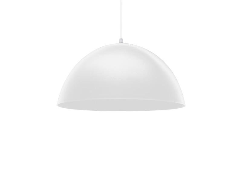 LUM PENDENTE TASCHIBRA DESIGN TD 821F GRANDE FOSCO BRANCO FOSCO