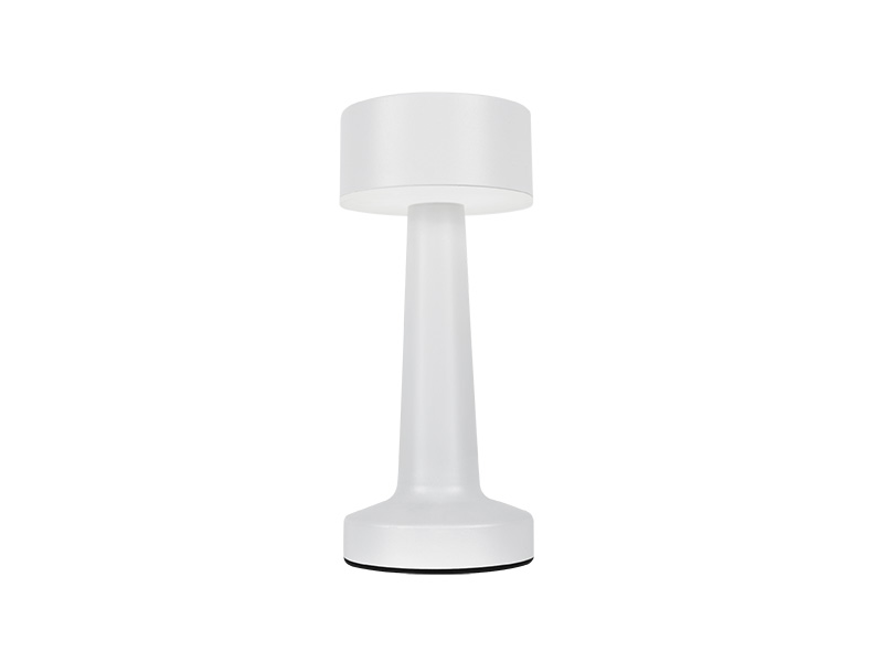 LUMINÁRIA DE MESA LED TASCHIBRA JIMP RECARREGÁVEL BRANCO