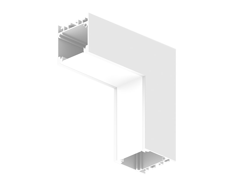 EMENDA L SPIRE 35x35 TETO/PAREDE BRANCA